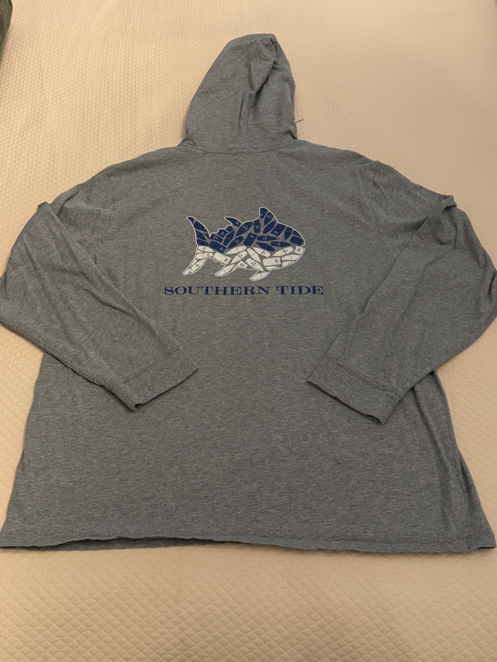 Southern Tide gray hoodie